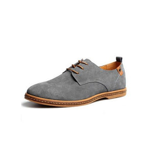 Men's shoes, men's shoes, casual leather shoes. - TRYSHOPPY