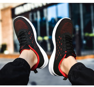 Sports Flying Woven Cold Sticky Ultralight Casual Running Shoes - TRYSHOPPY
