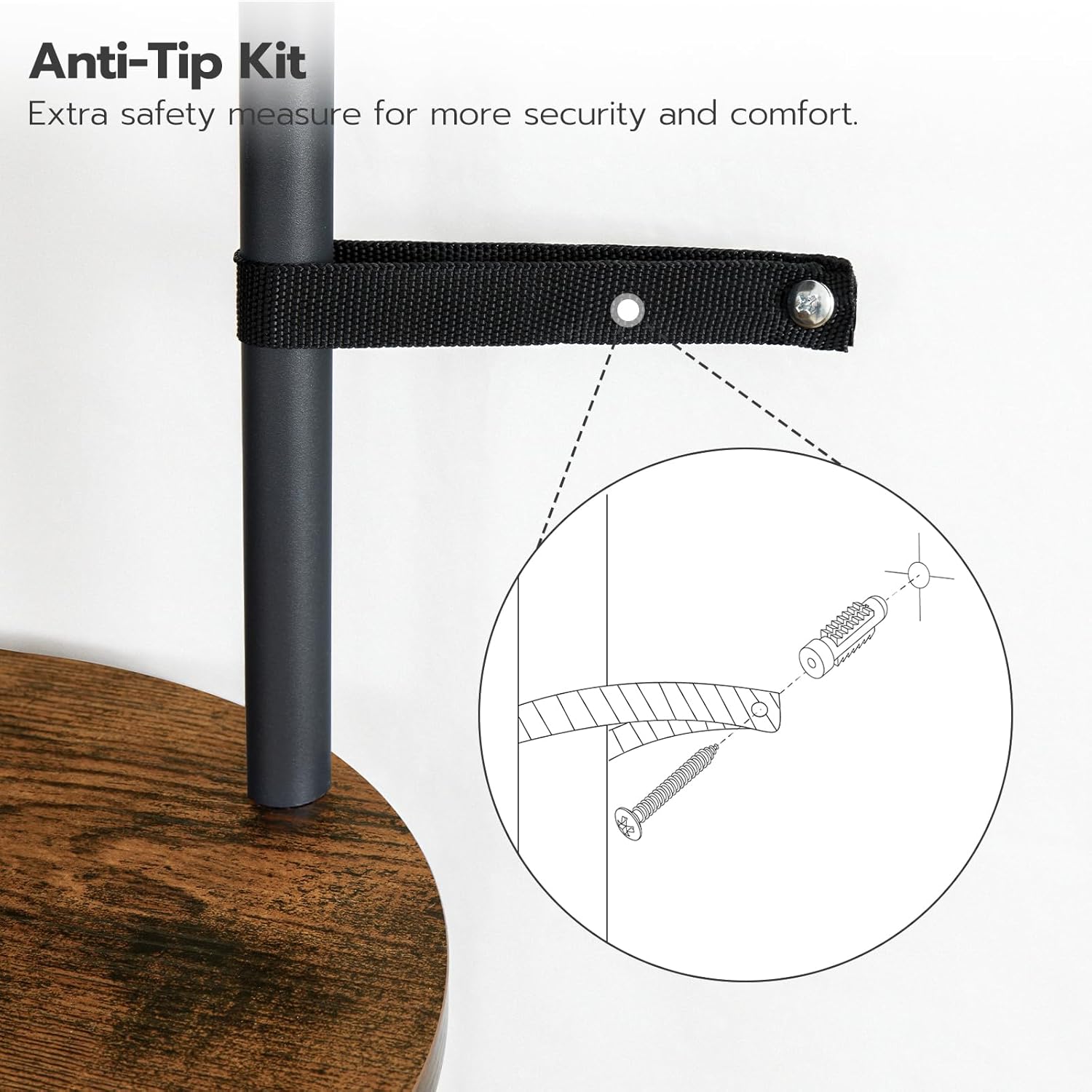 HOOBRO 5 Tier Open Bookshelf, Industrial Arched Bookcase Display Shelf Rack, Wooden Bookcase Storage Shelf Metal Frame, Tall Storage Organizer for Home, Easy Assembly, Rustic Brown BF176SJ01