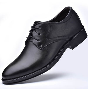 Black Shoes With Pointed Toe For Men - TRYSHOPPY