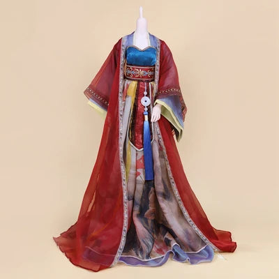 DBS Dream fairy clothes 1/3 bjd doll Outfits Ancient clothes Chinese style dress anime suit girls gift
