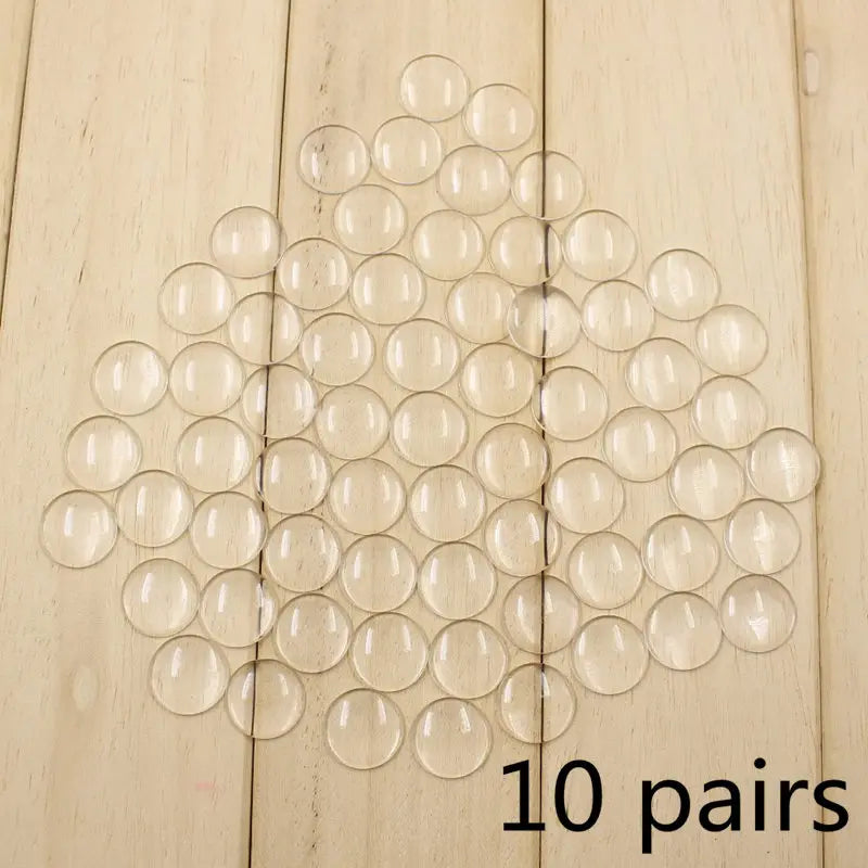 DBS Blyth doll glass eyechips transparent pupils 14mm DIY patch pupils eyes