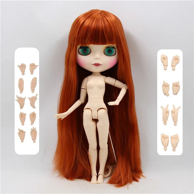 ICY DBS Blyth Doll combination doll with clothes shoes matte face shiny face 1/6 bjd 30cm anime toy girls gift