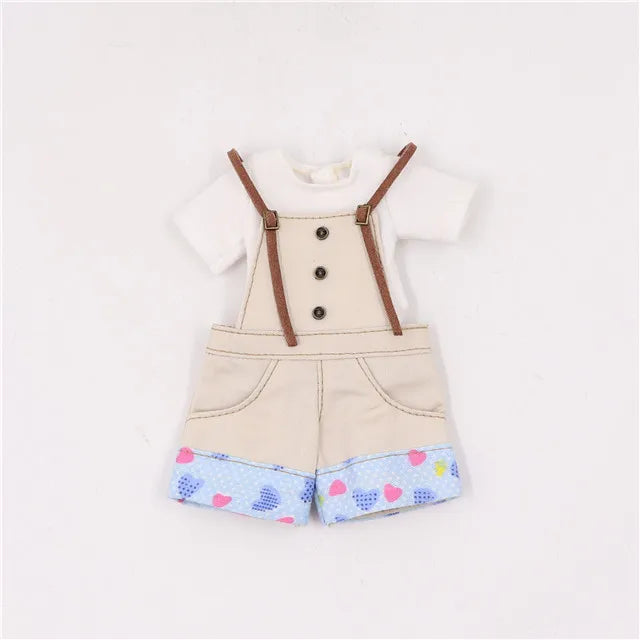 ICY DBS Blyth doll clothes outfits toy for blyth doll icy joint body licca body pink dress white hat