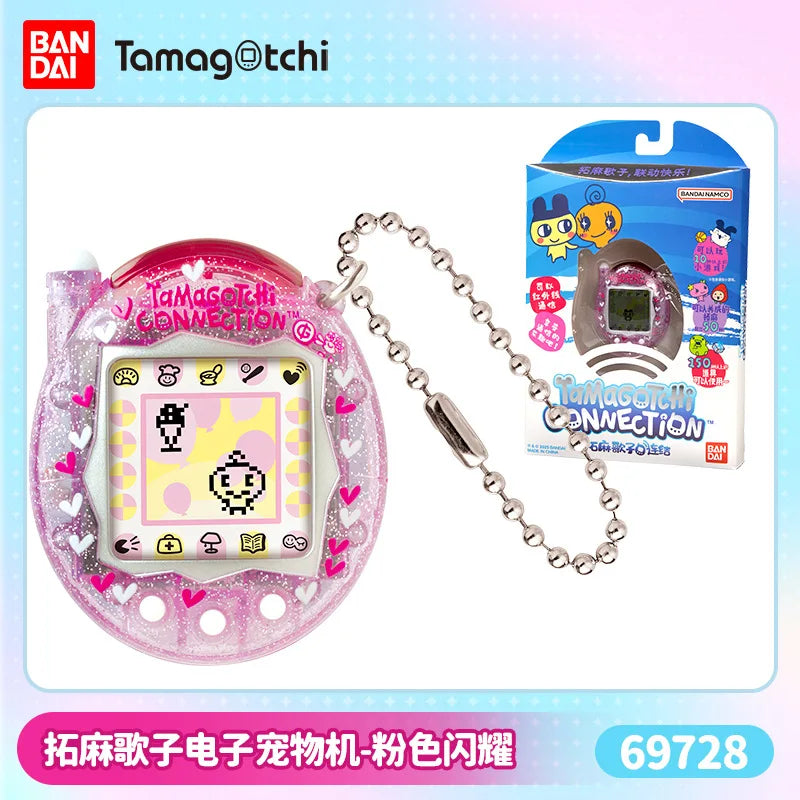 In Stock Bandai Original Tuoma Gezi's New Version of Electronic Pets Can Be Connected and Used To Collect Holiday Gifts