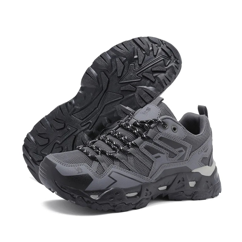 Men Women Hiking Shoes Outdoor Sneakers Jogging Breathable Non-slip Sports Shoes Camping Training Trekking Climbing Trail Shoes