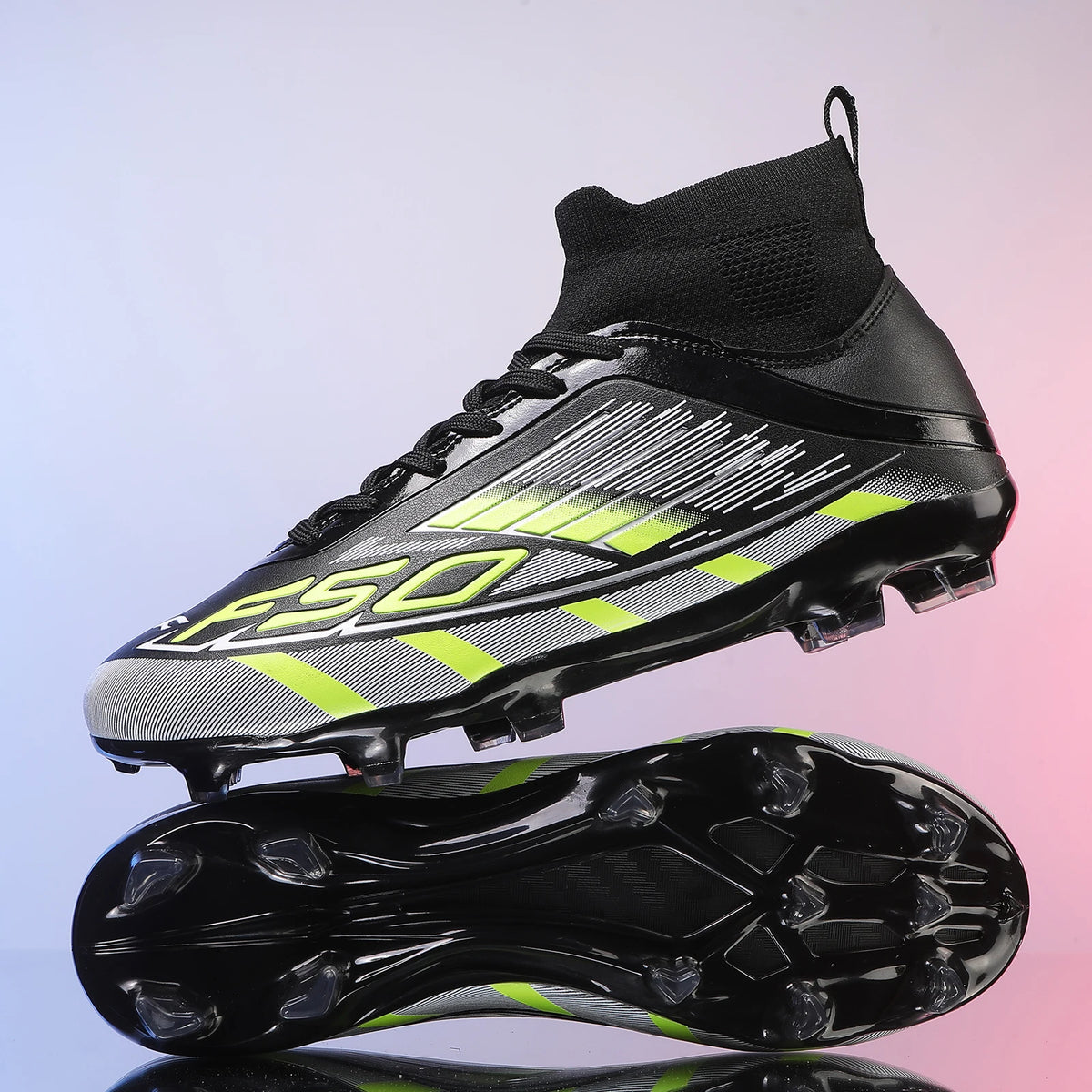 FG Soccer Cleats – Lace-Up Football Boots