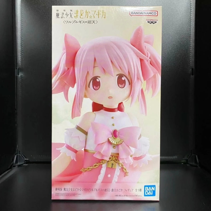 In Stock Original BANDAI BANPRESTO Puella Magi Madoka Magica Kaname Madoka Anime Model Collection Toys Gifts WY