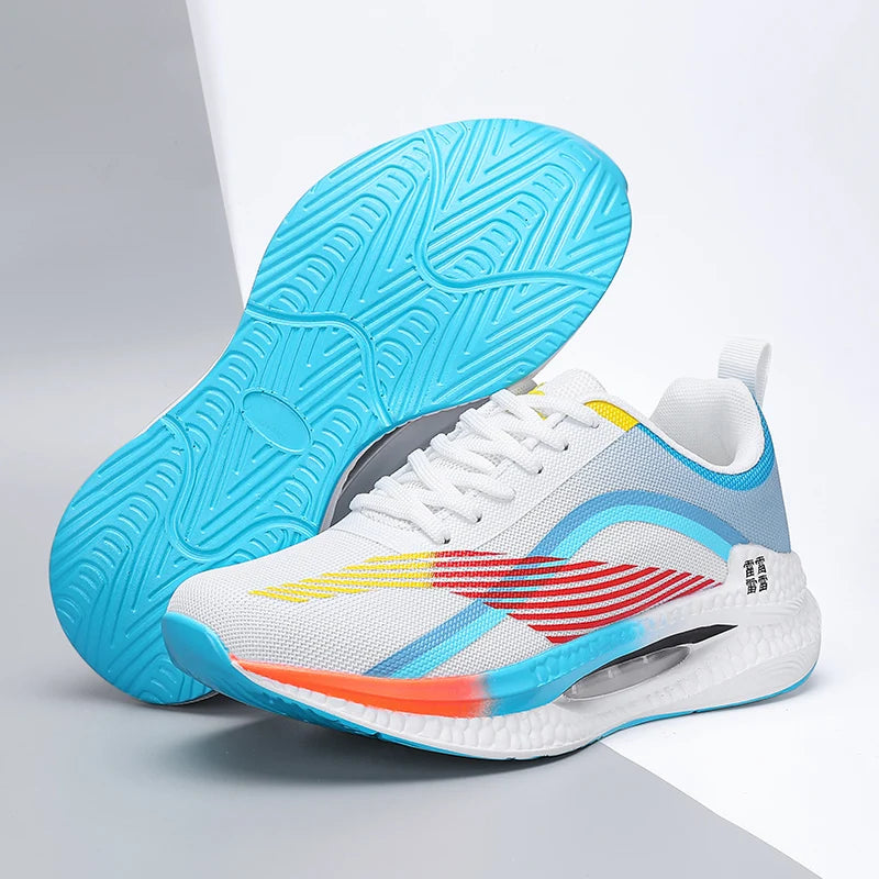 Men's Breathable Cushioned Running Sneakers