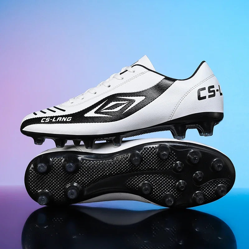 New Men Soccer Shoes Adult Grass Cleats Adult Futsal Sport Football BootsTurf Indoor Ultralight Non-Slip Boys Comfortable
