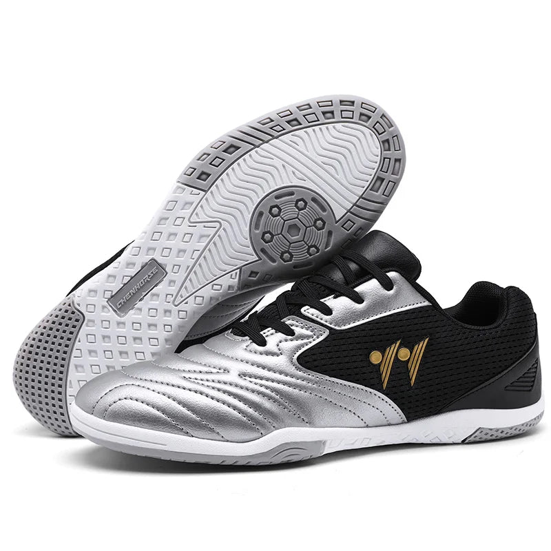 New Men Football Boots Match Non-Slip High-quality Futsal Sneakers Soccer Shoes Grass Indoor High-top Hot-selling Outdoor