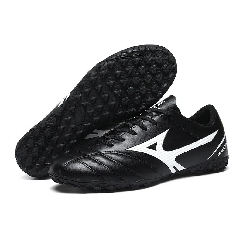 Men Football Boots Soccer Shoes Breathable Professional Turf Outdoor Non-slip Long Spikes Adult Ultralight Training Futsal