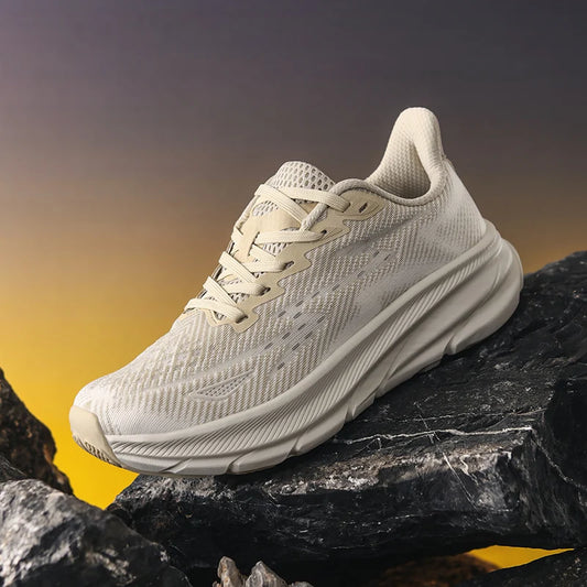 Men's Running Shoes Luxury Shoes Breathable Outdoor Sneakers Cushioning Race Mesh Off-road Trainer Shoes Couple Non-Slip Fashion
