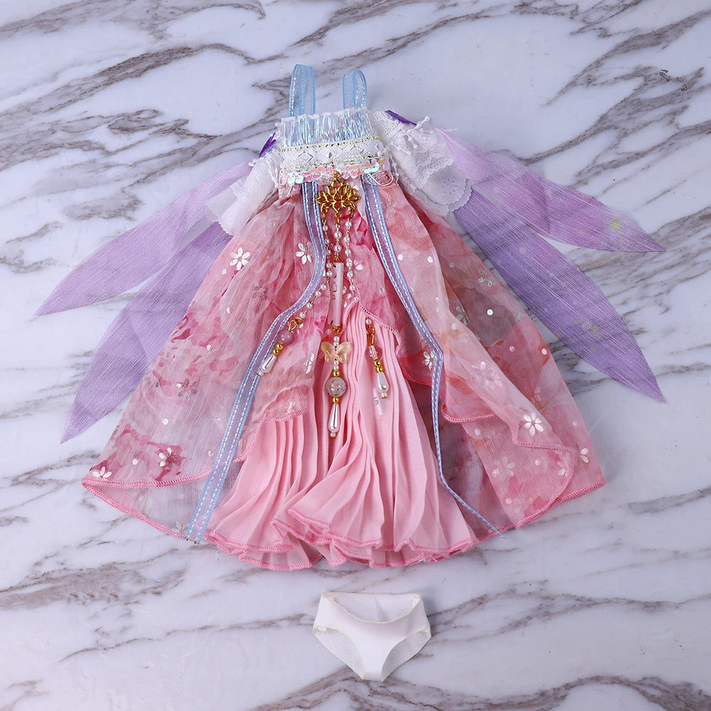 ICY DBS outfits for DREAM FAIRY Doll 1/6 BJD Special Offer clothes girls anime dress