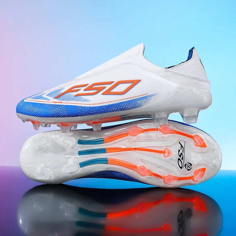 New Men Football Boots High-quality Sneakers Match Indoor Grass Cleats Mid-top Light Hot-selling Soccer Shoes Non-Slip Outdoor