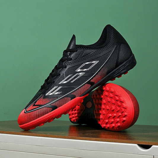 New Men Soccer Shoes Sports Shoes Breathable Non-Slip High-quality Outdoor Match Football Boots Futsal High Ankle Ultralight