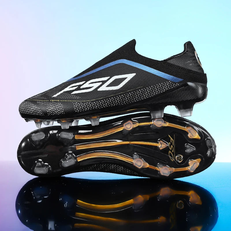 New Men Football Boots High-quality Soccer Shoes Sneakers Match Indoor Non-Slip Grass Cleats Mid-top Light Hot-selling Outdoor