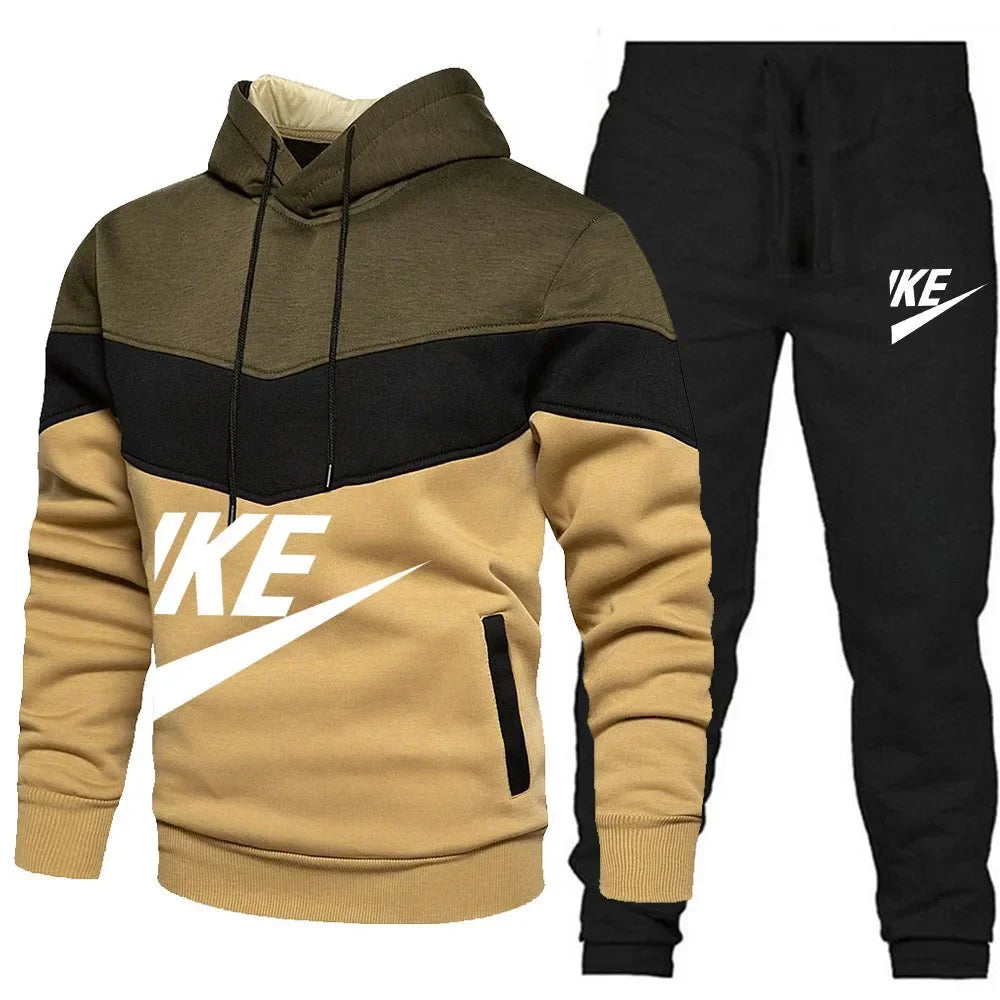 Men's Zip Hoodie & Pants Set