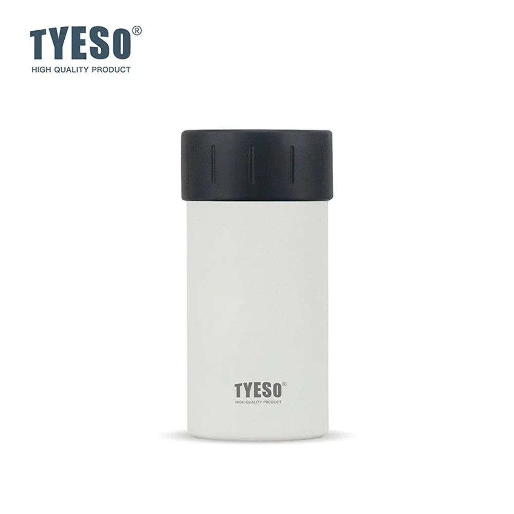 TYESO 12/18oz Stainless Steel Insulated Beer Bottle & Can Cooler Coke Beer Mug Keep Warm/Cold Double Wall Beverage Cooler Cup