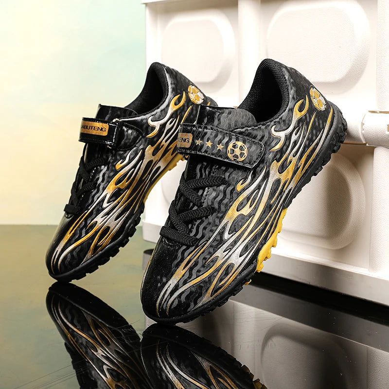 New Kid Match Boys Football Boots Match Comfortable Sneakers Soccer Shoes Non-Slip Professional Sports Shoes Outdoor Unisex