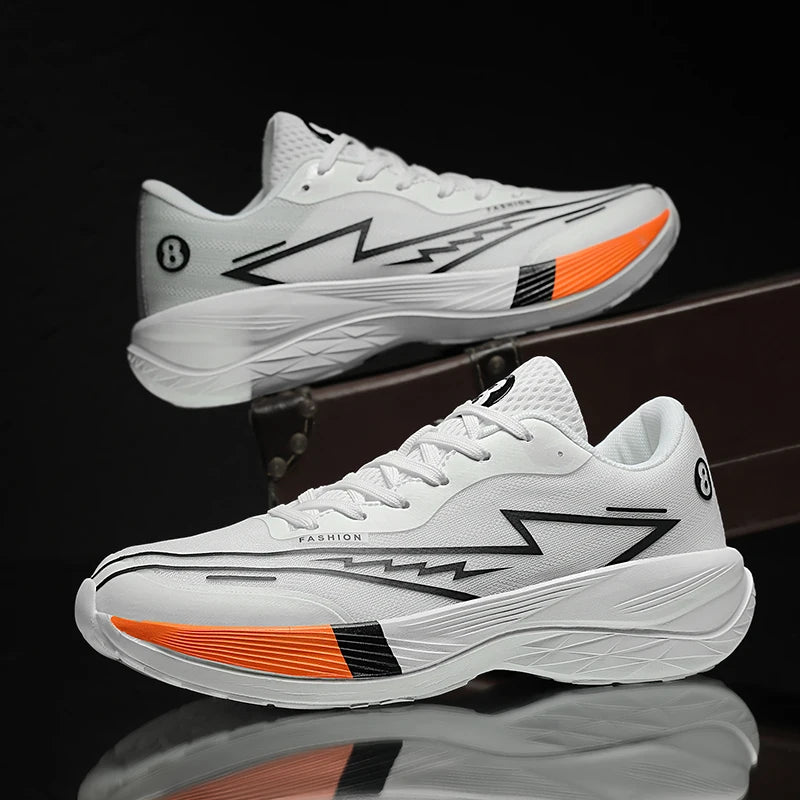 Men's Running Shoes Jogging Non-Slip Mesh Outdoor Couple Trainer Cushioning Race Breathable Luxury shoes Sneakers Off-road Shoes