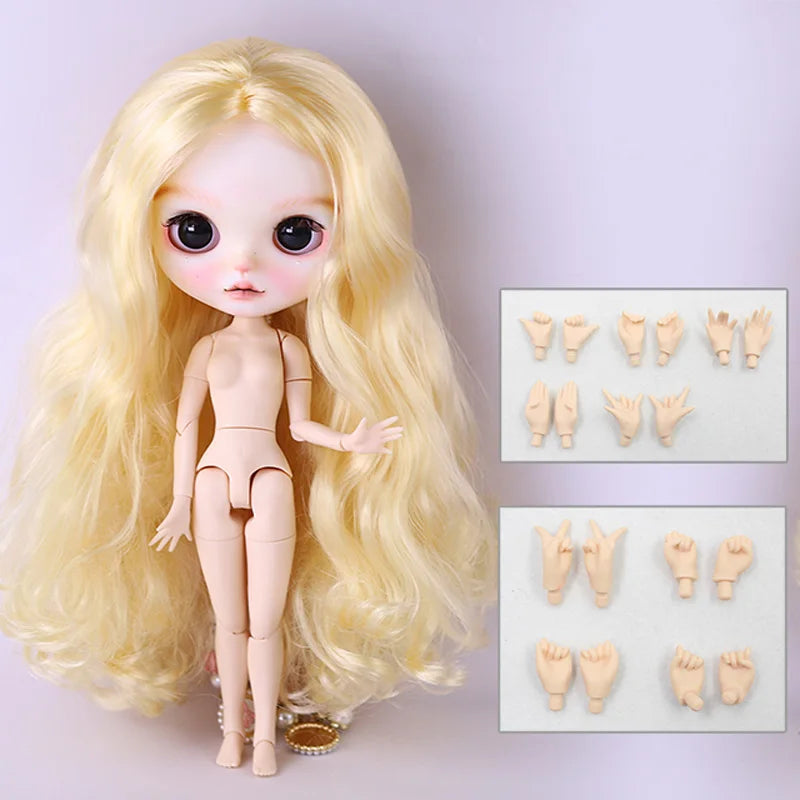 ICY DBS Blyth 1/6 Doll Hand Painted Set Forest Fairytale Frosted Face Doll SD BJD