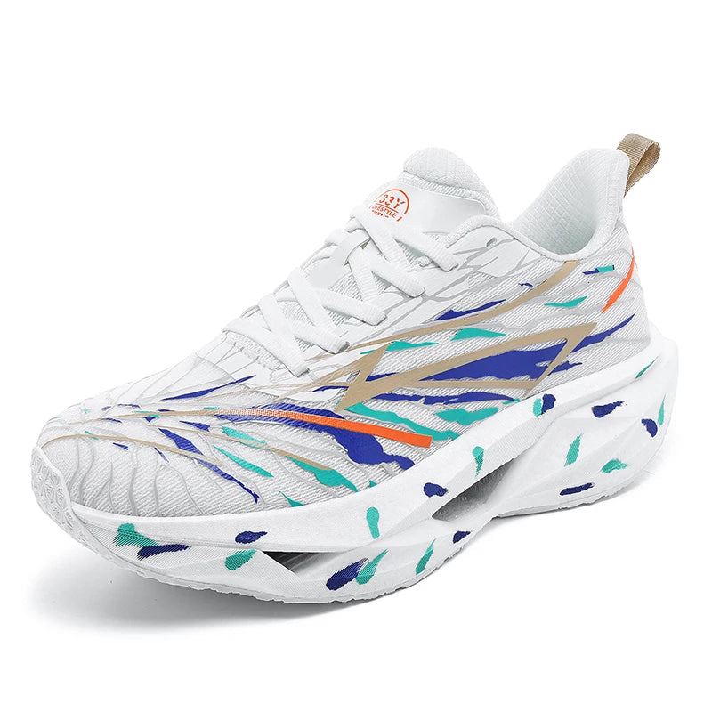 Marathon Men Running Shoes Breathable Lightweight Carbon Board Trend Athletic Speciality Sports Shoes Women's Sneakers Women