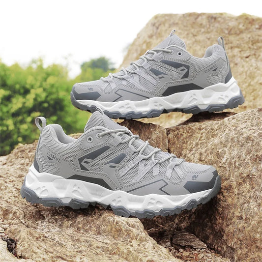 Men Women Hiking Shoes Outdoor Sneakers Jogging Breathable Non-slip Sports Shoes Camping Training Trekking Climbing Trail Shoes