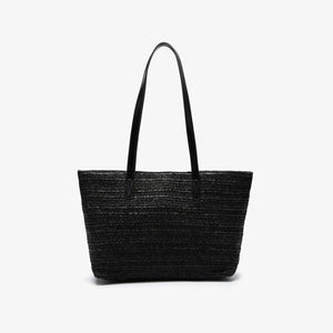 Women's Straw Tote Bag – Large Capacity Beach & Shopper Bag, 2 Colors, 2 Sizes - TRYSHOPPY