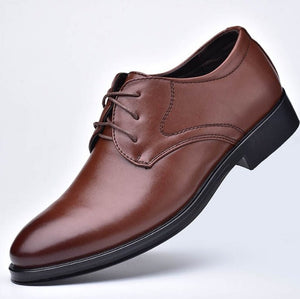 Black Shoes With Pointed Toe For Men - TRYSHOPPY