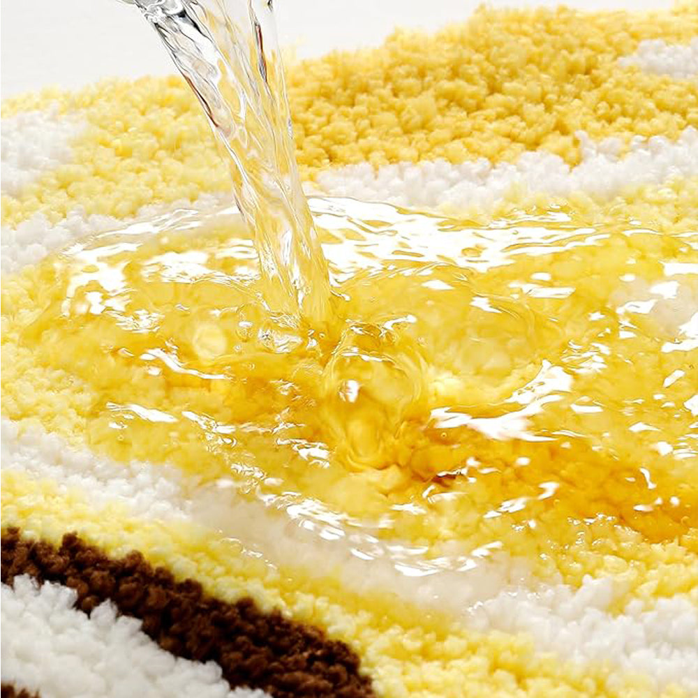 Lemon Fruit Bath Mats Cute Bathroom Rugs