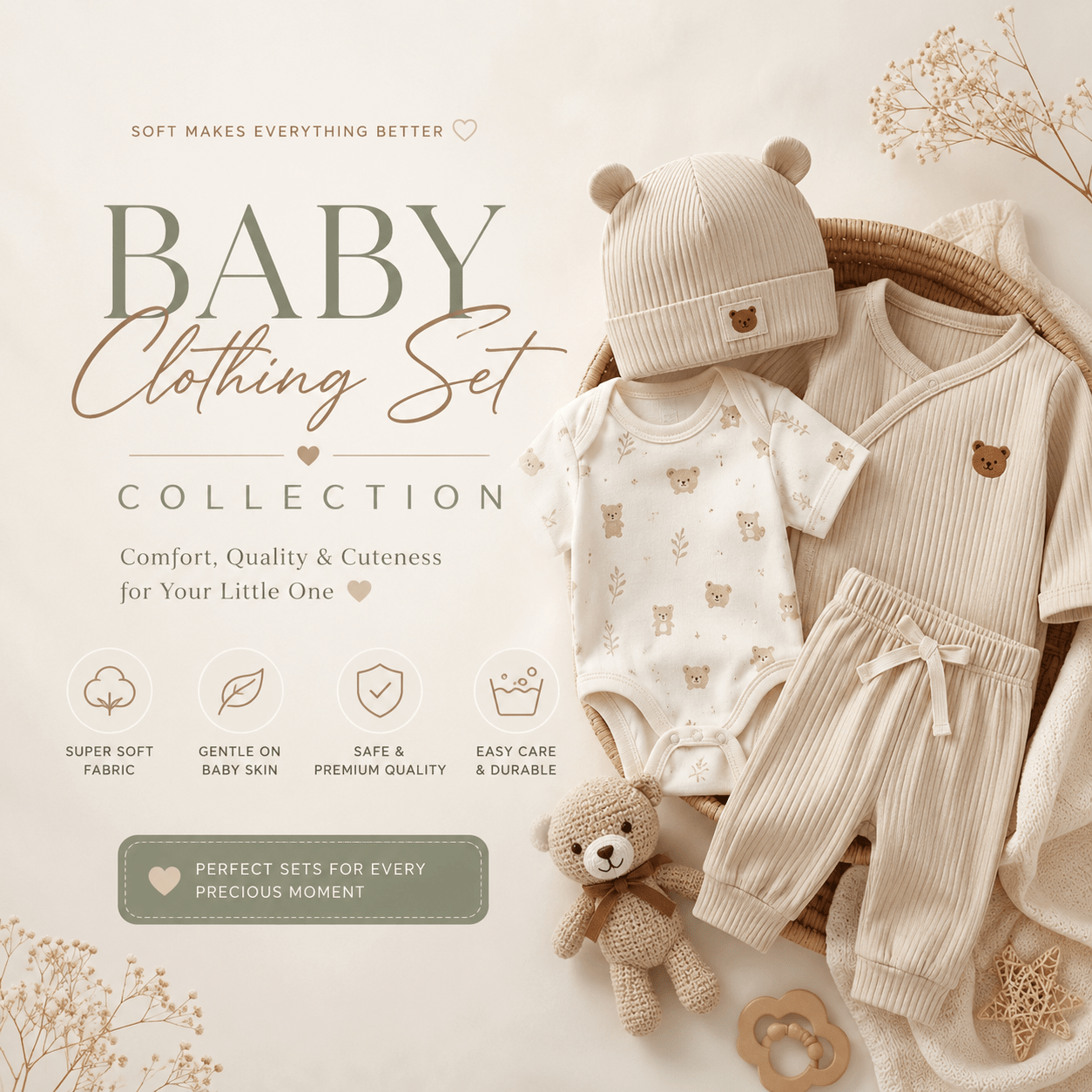 Baby Clothing Set - TRYSHOPPY 