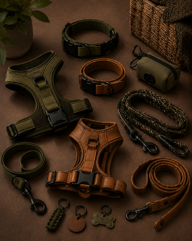Collars, Leashes & Harnesses