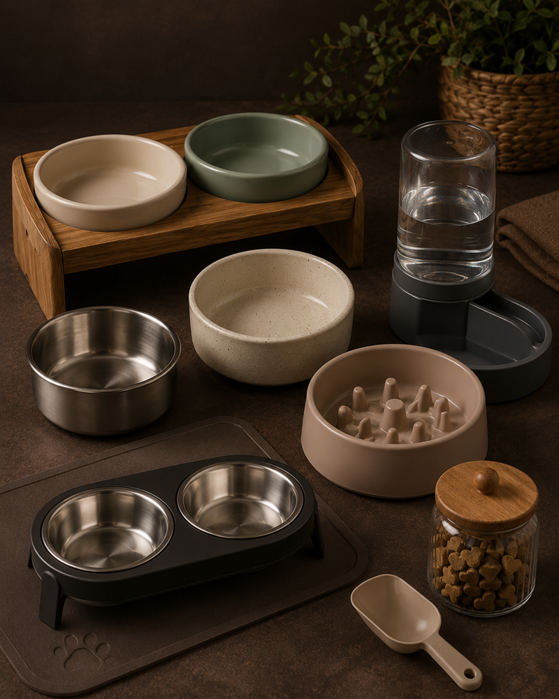 Feeding Bowls & Pet Accessories