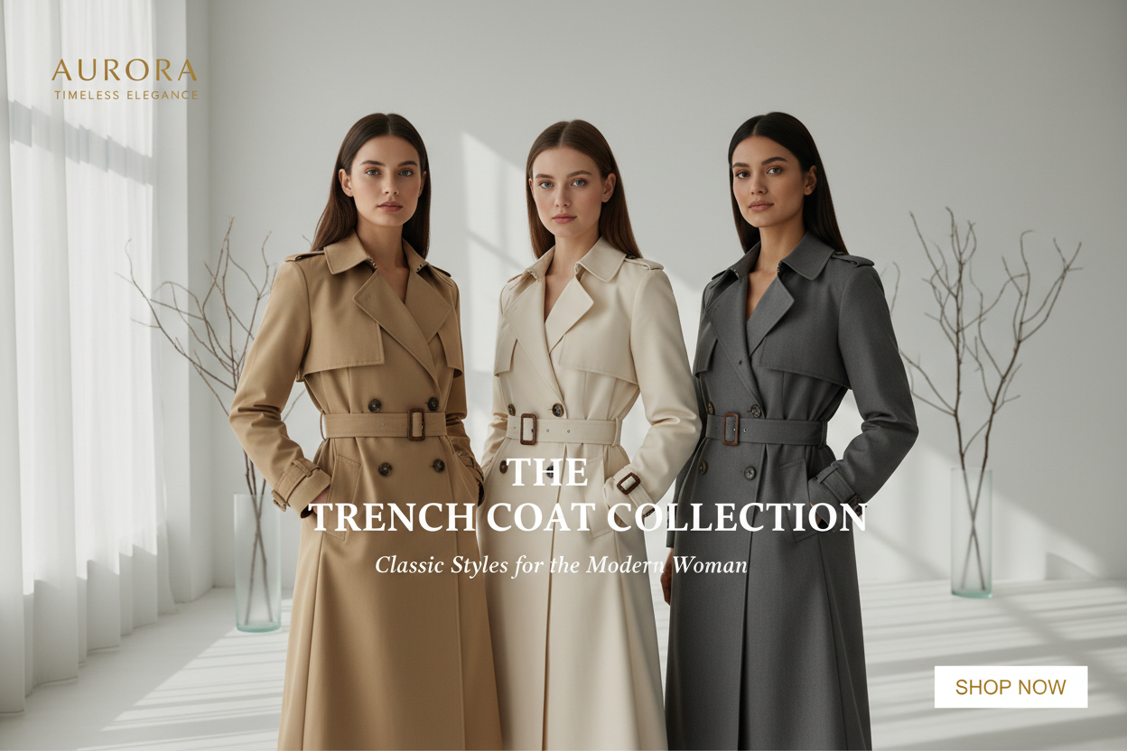 Woman Trench
