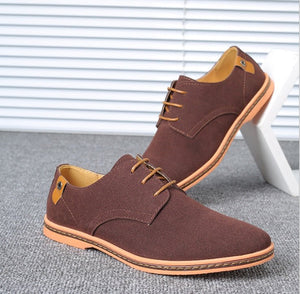 Men's shoes, men's shoes, casual leather shoes. - TRYSHOPPY