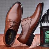 Black Shoes With Pointed Toe For Men - TRYSHOPPY