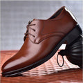 Black Shoes With Pointed Toe For Men - TRYSHOPPY