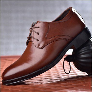 Black Shoes With Pointed Toe For Men - TRYSHOPPY