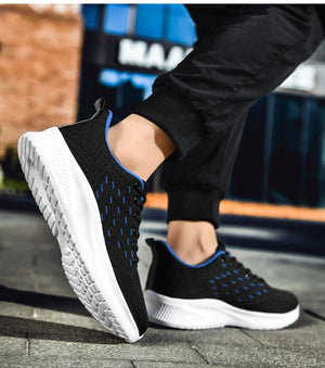 Sports Flying Woven Cold Sticky Ultralight Casual Running Shoes - TRYSHOPPY
