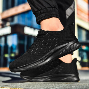 Sports Flying Woven Cold Sticky Ultralight Casual Running Shoes - TRYSHOPPY