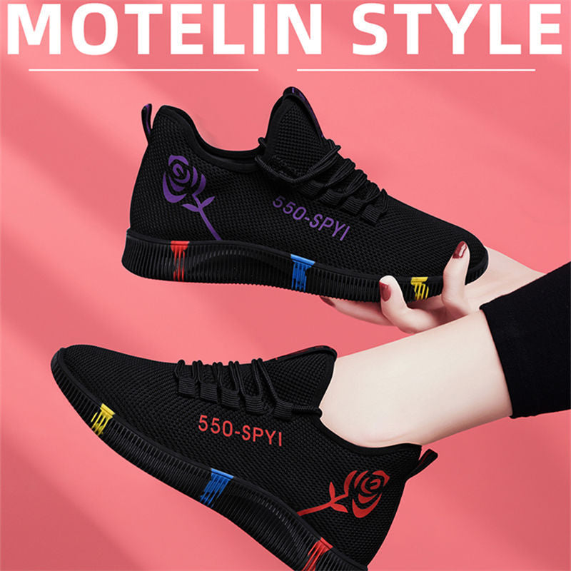 Old Beijing cloth shoes soft-soled women s walking shoes - TRYSHOPPY