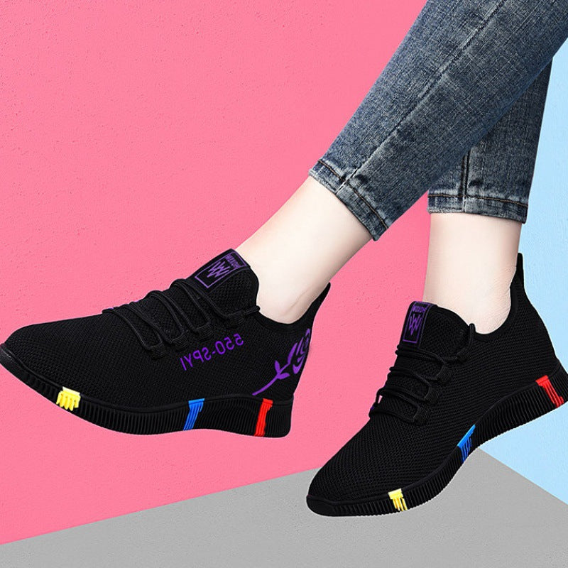 Old Beijing cloth shoes soft-soled women s walking shoes - TRYSHOPPY