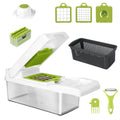 12 In 1 Vegetable Chopper With Container Kitchen Food Slicer Dicer Grater