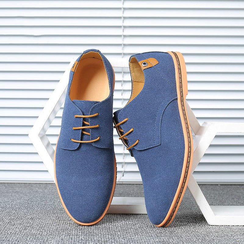 Men's shoes, men's shoes, casual leather shoes. - TRYSHOPPY