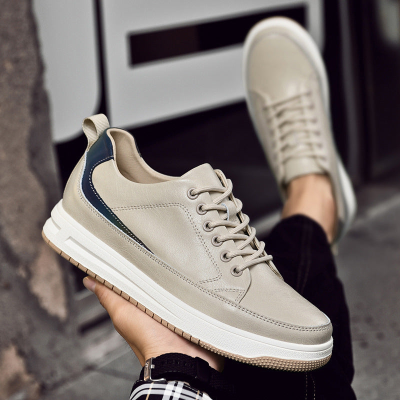 Fashion Men's Shoes Invisibly Heightened Shoes - TRYSHOPPY