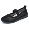Casual Shoes For Women Flying Woven Women's Shoes Breathable Women Hollow Out Soft Bottom Mom Shoes - TRYSHOPPY