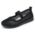 Casual Shoes For Women Flying Woven Women's Shoes Breathable Women Hollow Out Soft Bottom Mom Shoes - TRYSHOPPY