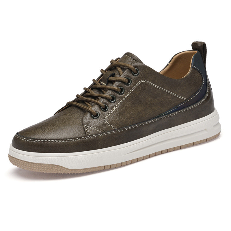 Fashion Men's Shoes Invisibly Heightened Shoes - TRYSHOPPY
