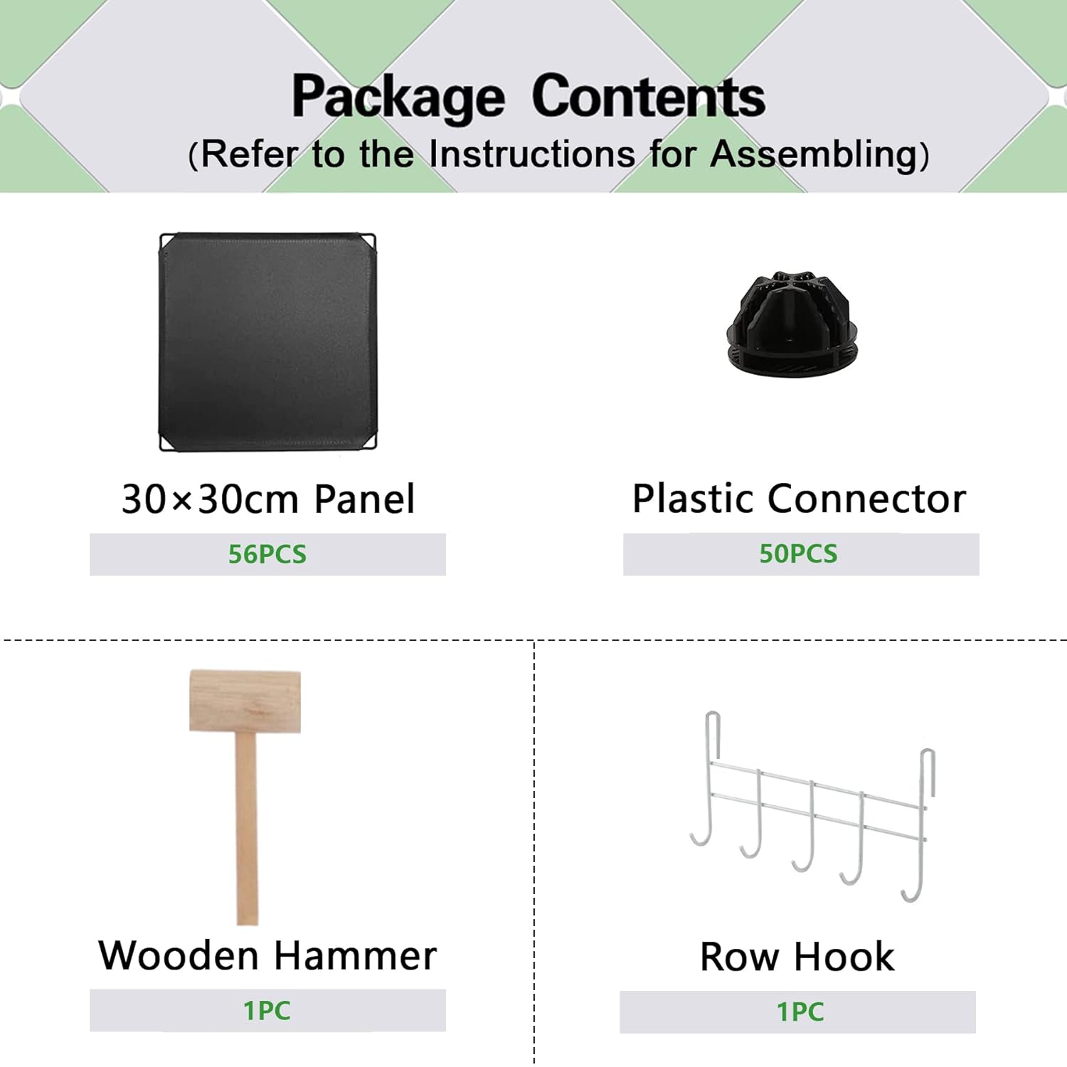 C&AHOME Cube Storage Organizer, 16-Cube Shelves Units, Plastic Storage Cubes, DIY Closet Organizer, Modular Closet Storage Shelves Ideal for Home, Bedroom, 48.4" L × 12.4" W × 48.4" H Black SUM3016H